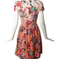 MARY KATRANTZOU- NWT Tropical Print Dress, Size 4