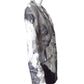 ROBERTO CAVALLI- 1990s Printed Leather Blazer, Size 6