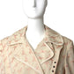 STELLA MCCARTNEY- 2005 Embroidered Trench Coat, Size 10