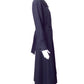 FENDI 365- 1980s Black Wool Swing Coat, Size 8