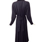 FENDI 365- 1980s Black Wool Swing Coat, Size 8