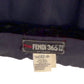 FENDI 365- 1980s Black Wool Swing Coat, Size 8