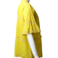 1960s Yellow Cotton Beach Jacket, Size 8