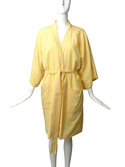 1960s Reversible Terry Pool Robe, Size 8