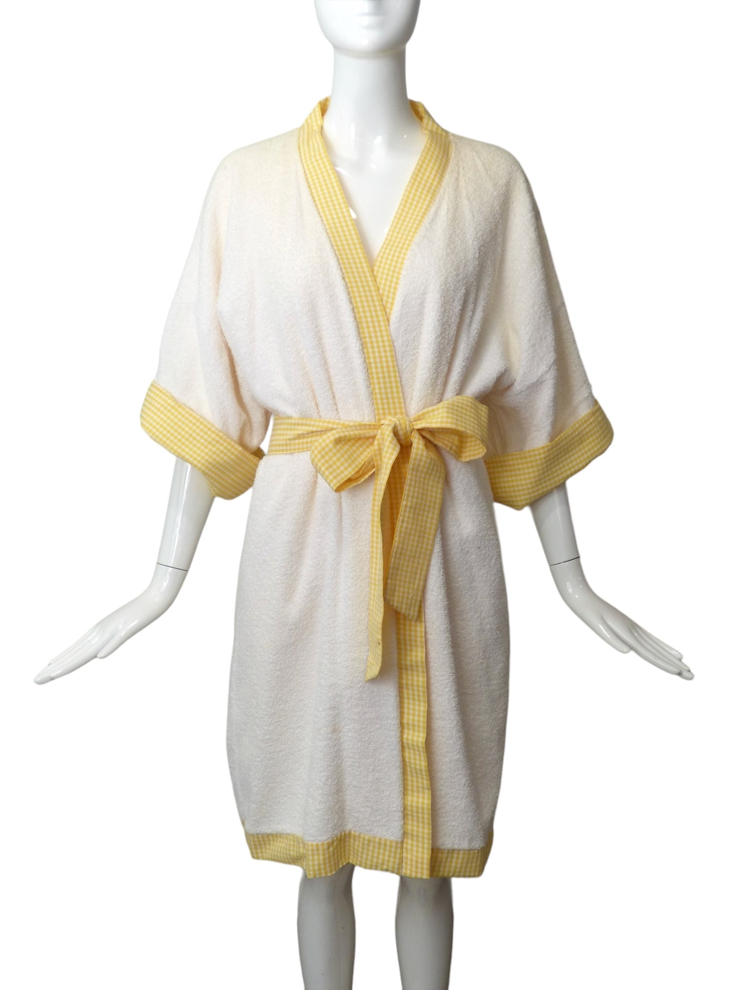 1960s Reversible Terry Pool Robe, Size 8