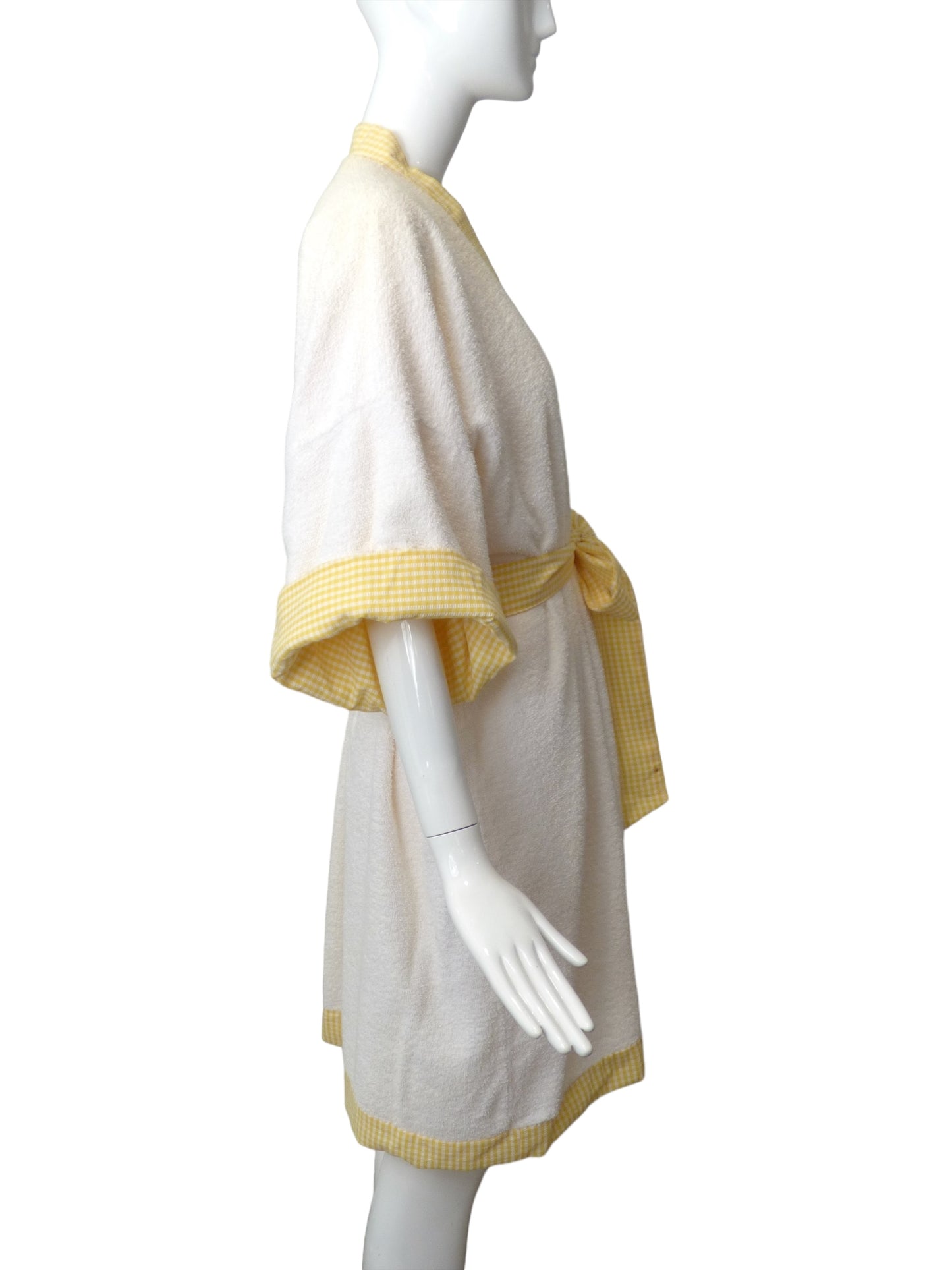 1960s Reversible Terry Pool Robe, Size 8