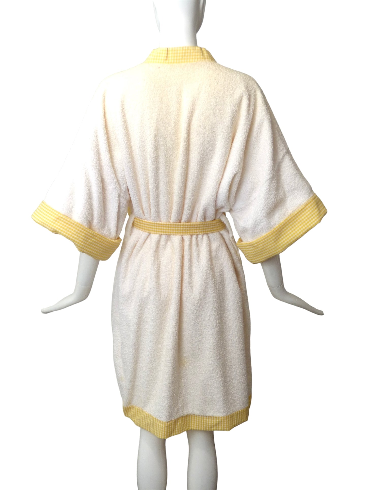 1960s Reversible Terry Pool Robe, Size 8