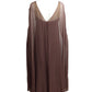 MALCOLM STARR- 1960s Brown Chiffon Evening Gown, Size 4