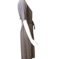 MARCHESA DI GRESY-1970s Wool Knit Stripe Dress, Size 6