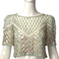 TEMPERLEY- NWT Beaded Tulle Crop Top, Size 4