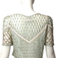 TEMPERLEY- NWT Beaded Tulle Crop Top, Size 4