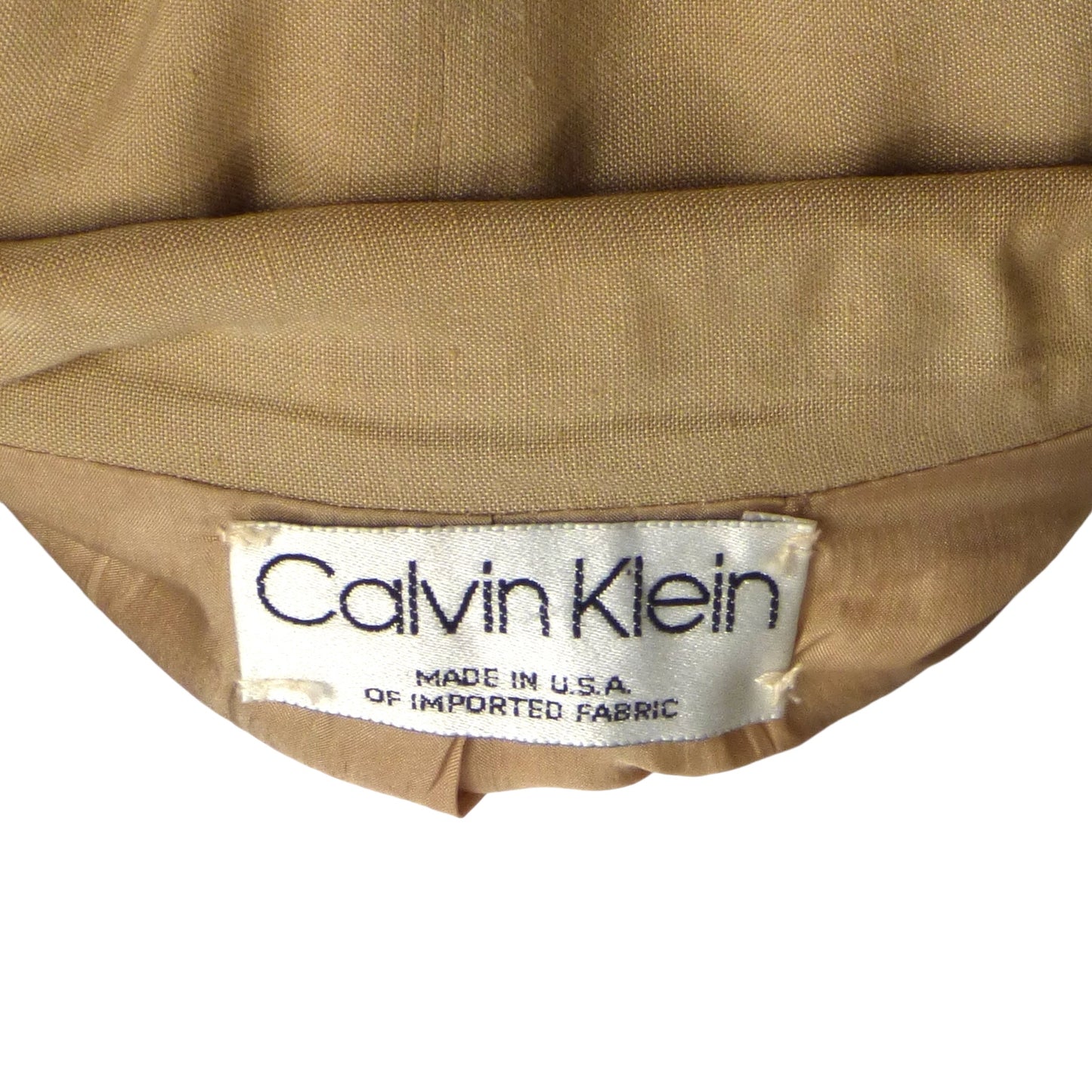 CALVIN KLEIN- 1980s Silk Jacket, Size 8