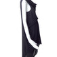 RICK OWENS 2012 Black Crepe Draped Dress, Size 6