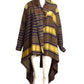 DRIES VAN NOTEN- Brocade Wool Shrug Coat, Size 8