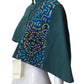 SINDASHI-NWT Hand Painted Suede Capelet, Size Large