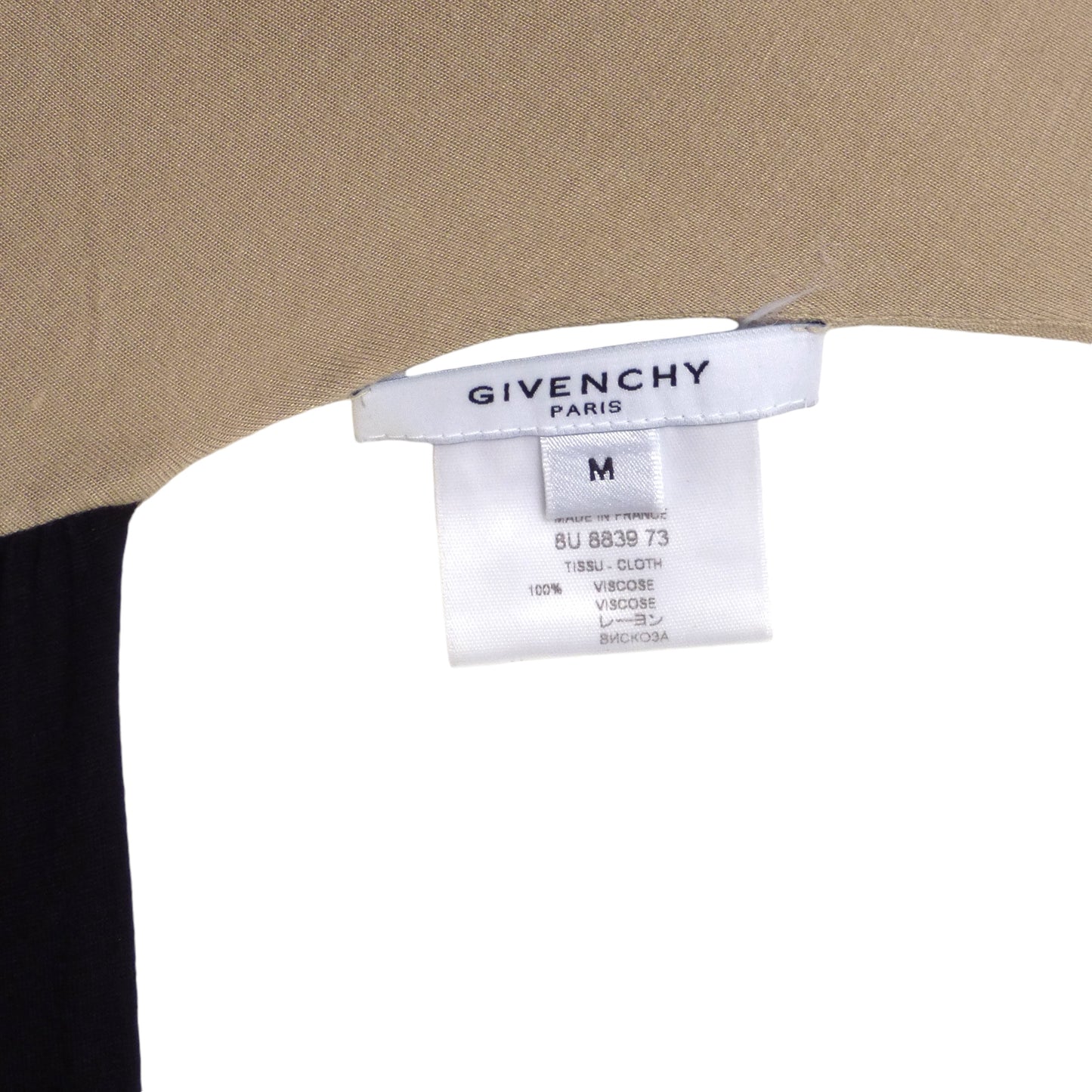 GIVENCHY- Draped Knit Asymmetrical Blouse, Size 8