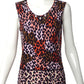 BLUMARINE- Beaded Knit Tank Top, Size 8