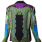 ETRO- Multi Color Crepe Blazer, Size 14