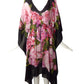 DOLCE & GABBANA- Silk Floral Print Short Caftan, Size-8