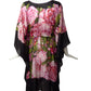 DOLCE & GABBANA- Silk Floral Print Short Caftan, Size-8