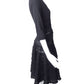 ALAIA- Black Knit Textured Dress, Size 8