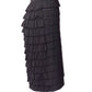 ALAIA- Black Knit Ruffle Skirt, Size 8