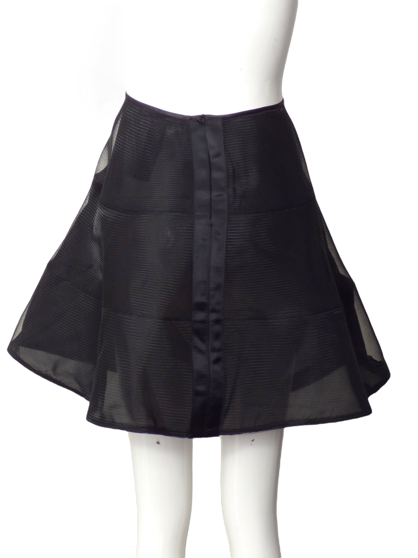 RALPH LAUREN COLLECTIONS- Black Horsehair Petticoat, Size 8