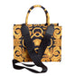 VERSACE- NWT Black & Gold Canvas Medusa Tote