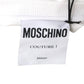 MOSCHINO COUTURE- NWT 2020 White Ghost Dress, Size 8