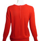 1960s Red Knit Anchor Sweater, Size 6