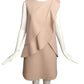 CHLOE- Blush Wool Layered Dress, Size 6