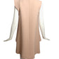 CHLOE- Blush Wool Layered Dress, Size 6