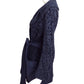 1960s Navy Broadtail Fur Coat, Size 6