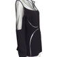 CHADO RALPH RUCCI- NWT 2014 Black Crepe & Net Jacket, Size 8