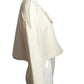 CAROLINA HERRERA- NWT Ivory Brocade & Organza Jacket, Size 12