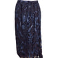 BILL BLASS- 1980s 2pc Voided Velvet Skirt Ensemble, Size 6