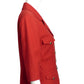 KARL LAGERFELD- 1990s Red Wool Blazer, Size 4