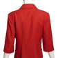 KARL LAGERFELD- 1990s Red Wool Blazer, Size 4