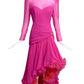 MIGNON- 1980s Ruffle Chiffon Evening Gown, Size 8