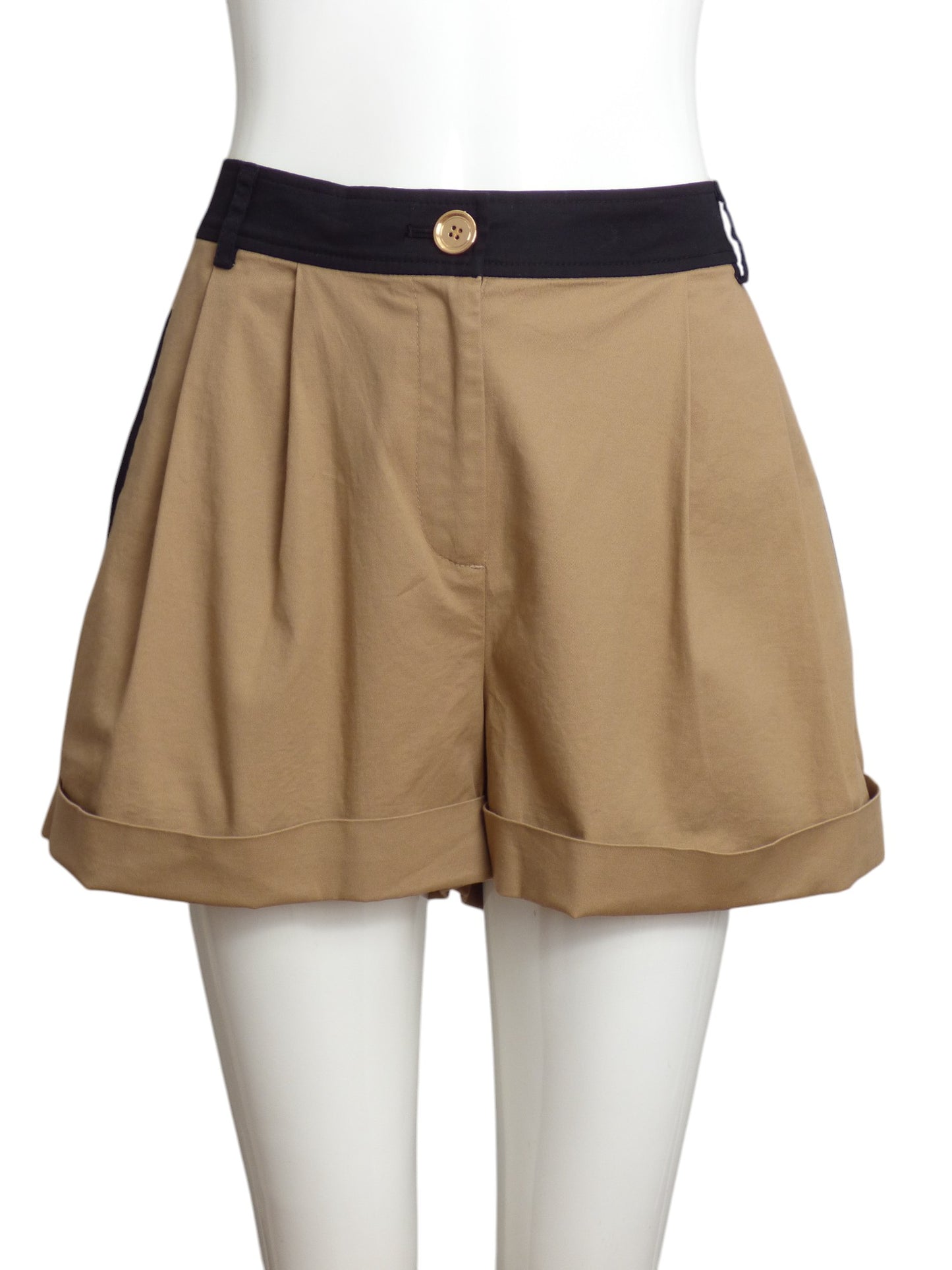 MOSCHINO CHEAP & CHIC- NWT Cotton Twill Shorts, Size 10