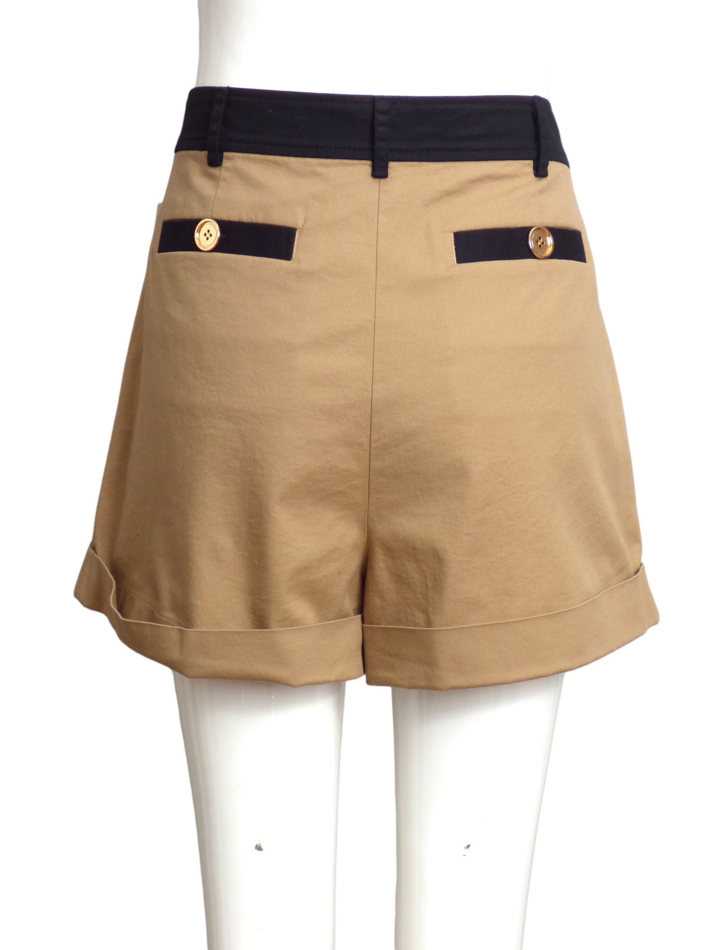 MOSCHINO CHEAP & CHIC- NWT Cotton Twill Shorts, Size 10