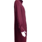 OSCAR DE LA RENTA- Burgundy Cashmere Coat & Skirt Ensemble, Size 8