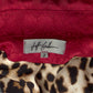 JEFF GALLANO- NWT Red Brocade Moto Jacket, Size 4