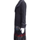 EACH X OTHER- NWT Navy Wool Fringe Coat, Size 6