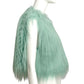 ALABAMA MUSE-NWT Green Faux Fur Vest, Size 10