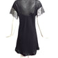 CHANEL-1990s AS IS Black Wool & Lace Dress, Size 6