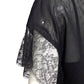 CHANEL-1990s AS IS Black Wool & Lace Dress, Size 6