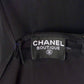 CHANEL-1990s AS IS Black Wool & Lace Dress, Size 6