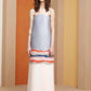 TORY BURCH- NWT 2016 Multi Color Jacquard Gown, Size 2