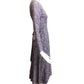 DIANE VON FURSTENBERG- 1970s Cotton Knit Wrap Dress, Size 8